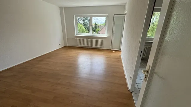 Ruhige, helle, frisch-sanierte 1-Zimmer-Wohnung mit sonnigem Balkon, EBK, Keller — photo 1